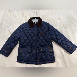 Polo by Ralph Lauren Kids Blue Quilted Jacket